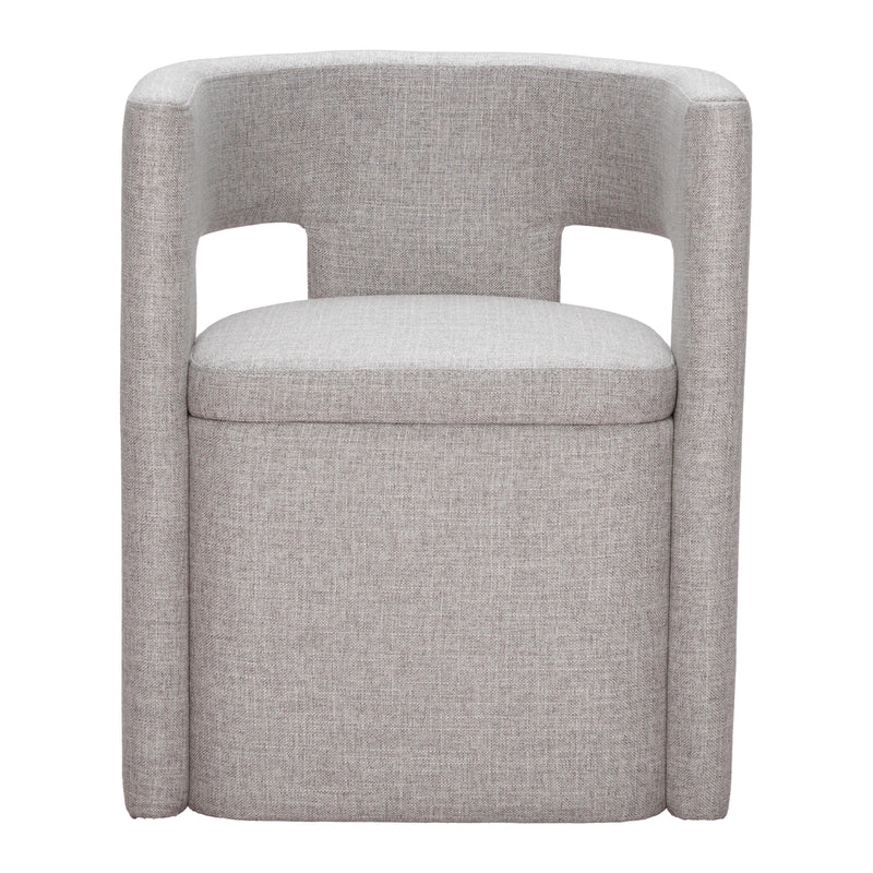 Zuo Papua 109993 Dining Chair - Grey IMAGE 3