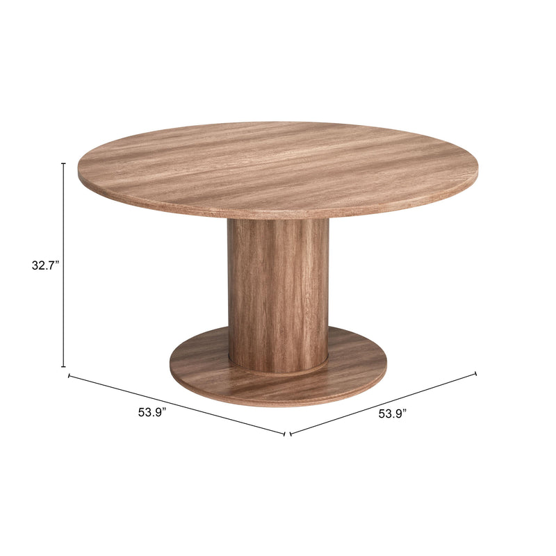 Zuo Vault 110413 2 in 1 Table - Brown IMAGE 13