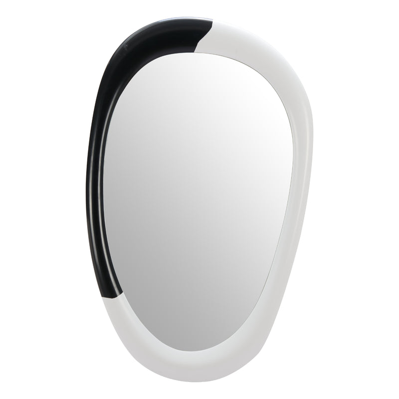 Zuo Muna 110189 Mirror - White & Black IMAGE 2