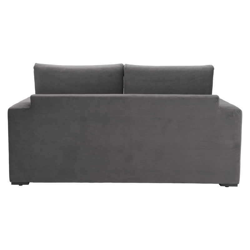 Zuo Jide 110292 Sleeper Sofa - Grey IMAGE 4