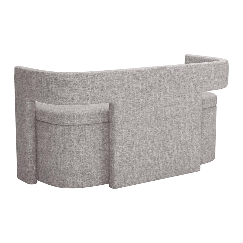 Zuo Papua 109994 Storage Bench - Grey IMAGE 5