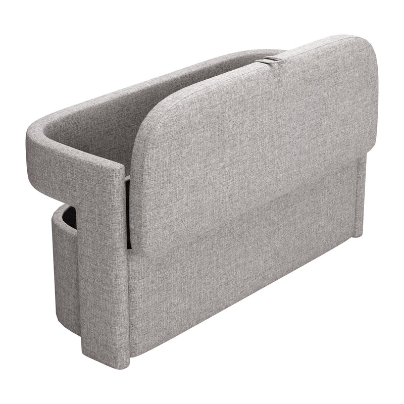 Zuo Papua 109994 Storage Bench - Grey IMAGE 6