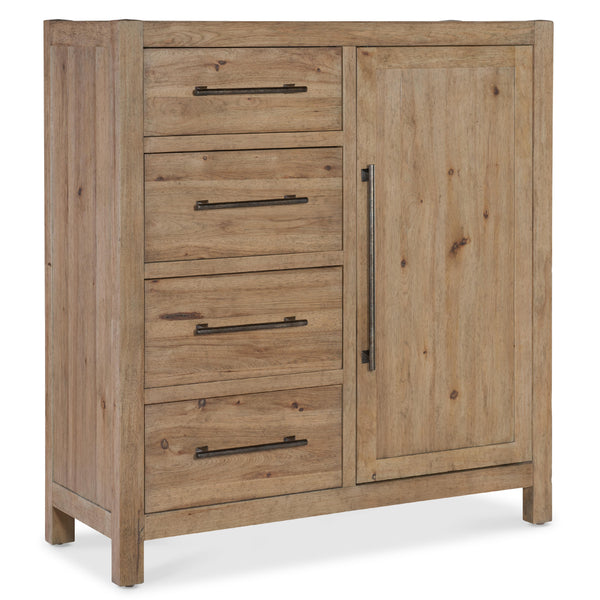 Hooker Furniture 6952-90010-80 Vineyard Row Four-Drawer Door Chest IMAGE 1