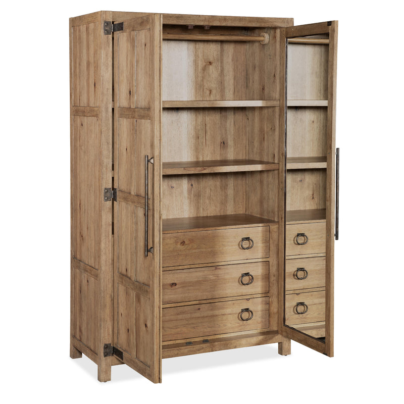 Hooker Furniture 6952-90213-80 Vineyard Row Wardrobe IMAGE 2