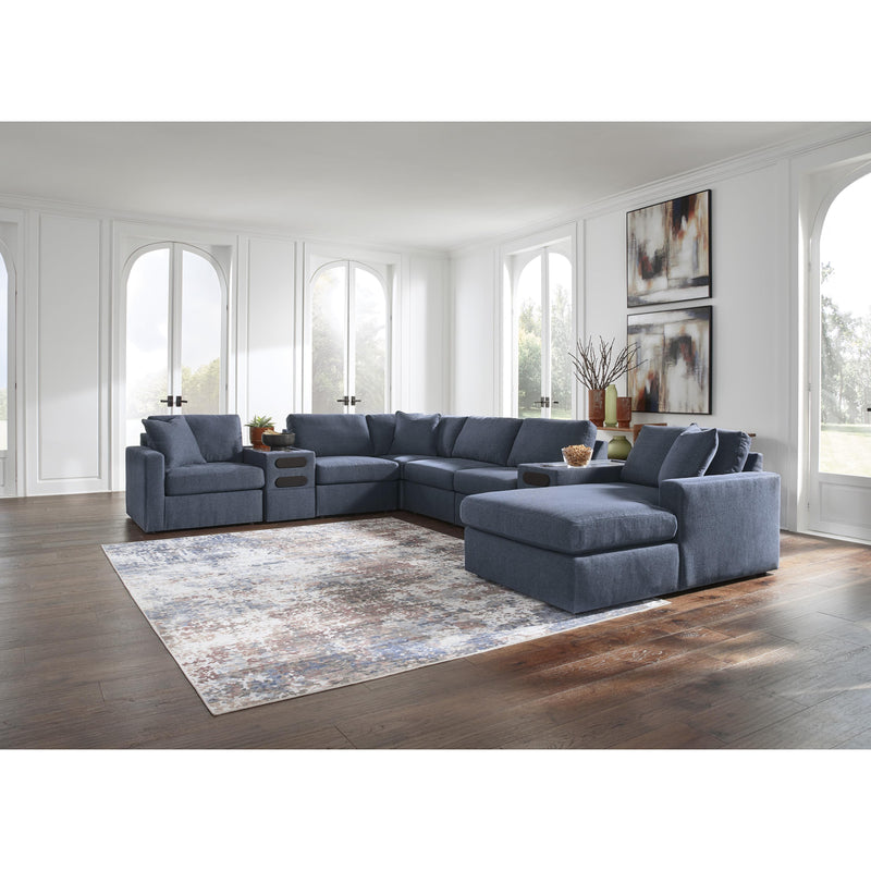 Signature Design by Ashley Modmax 92121S48 8 pc Sectional with Chaise and Audio Consoles IMAGE 2