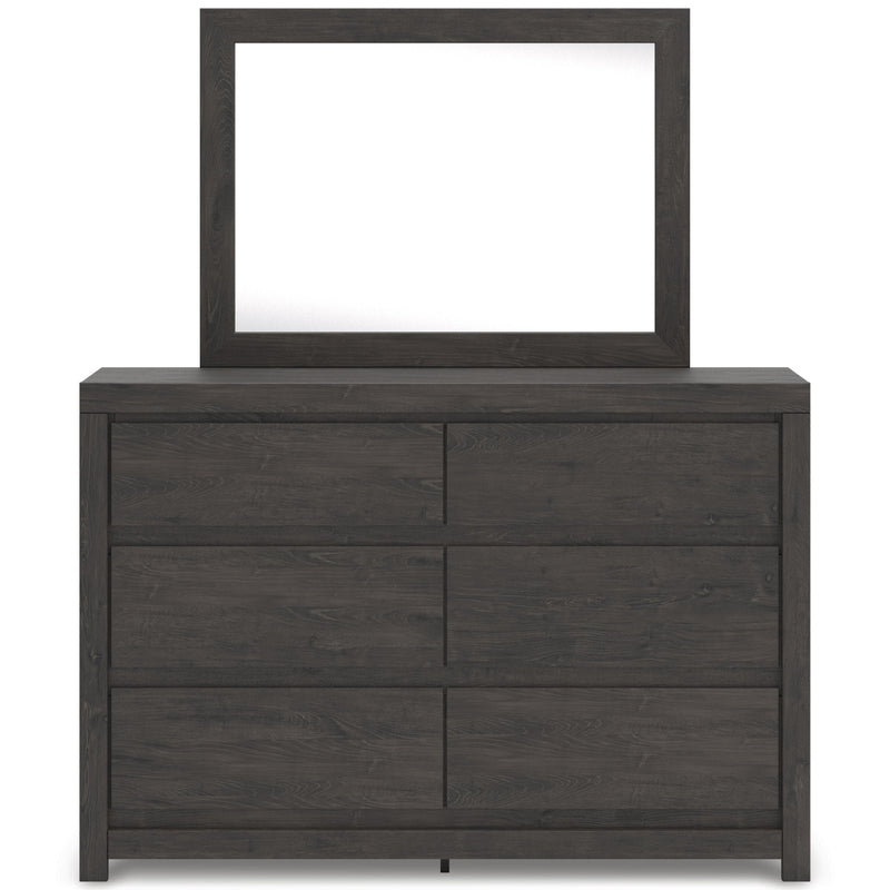 Signature Design by Ashley Fraluna 6-Drawer Dresser with Mirror PCB3370-31/PCB3370-36 IMAGE 3