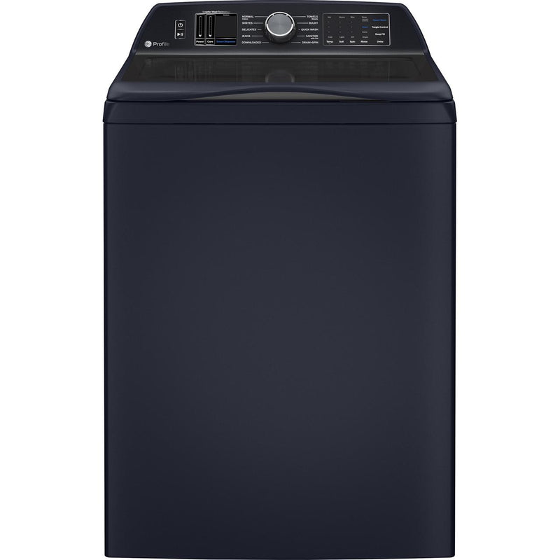 GE Profile 5.3 cu. ft. Capacity Washer with Smarter Wash Technology and Adaptive SmartDispense PTW805BPWRS IMAGE 1