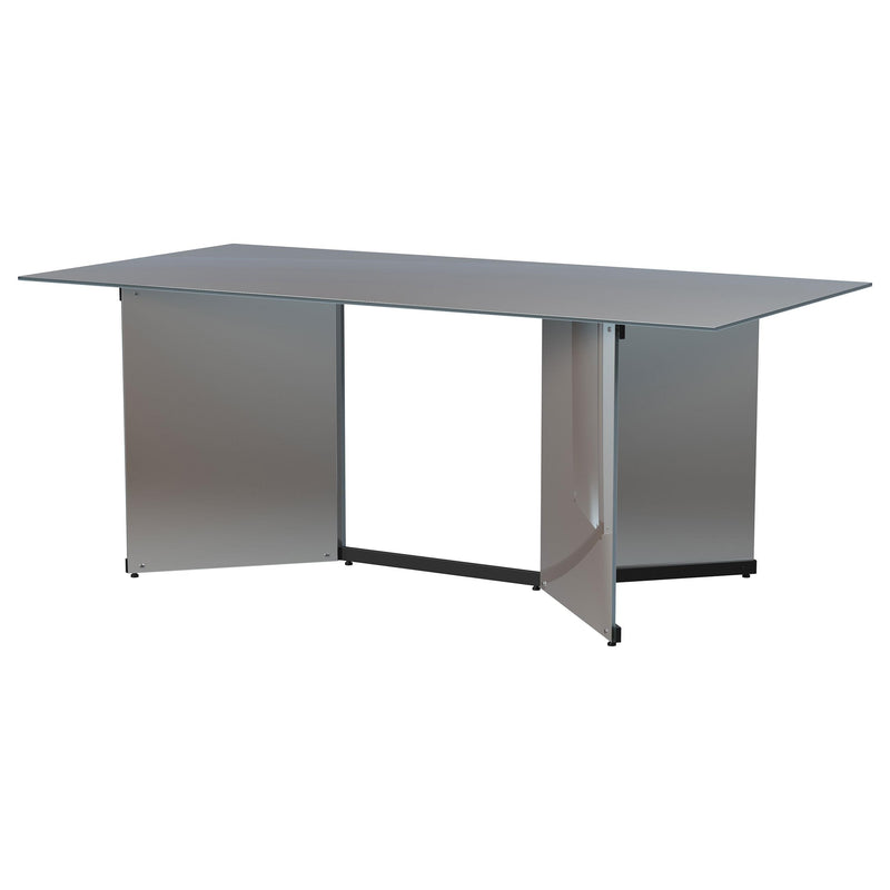 Coaster Furniture Emery Dining Table with Metal Top 108091 IMAGE 4