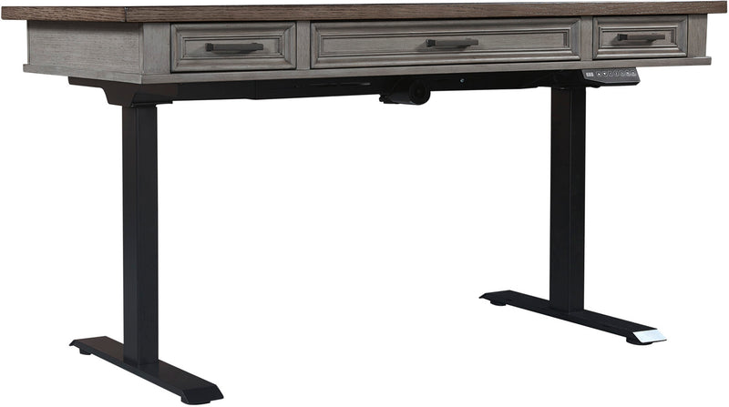 I248-360T-SLT/IUAB-301-1 AspenHome Adj. Desk Base w/ 60" Adj. Lift Desk Top