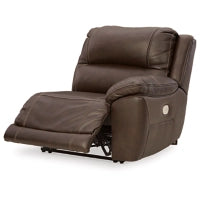 Signature Design by Ashley Dunleith Power Reclining Leather Match 3 pc Sectional U7160458/U7160457/U7160462