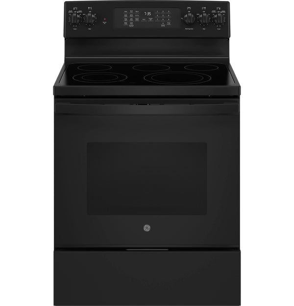 JB735DPBB-DV155551 GE 30-inch Freestanding Electric Range with Convection Technology